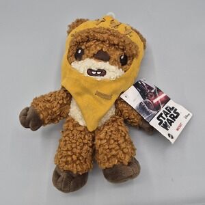 Star Wars WICKET THE EWOK Plush Stuffed Animal Character Mattel 8" ROTJ